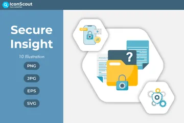 Secure Insight Illustration Pack