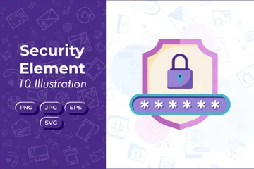 Security Element Illustration Pack