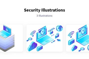 Seguridad Paquete de Ilustraciones