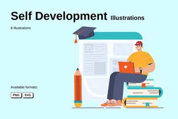 Self Development Illustration Pack