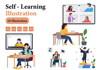 Self Learning Illustration Pack