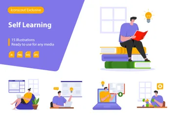 Self Learning Illustration Pack