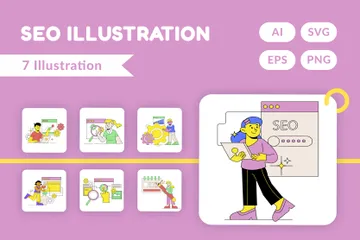 SEO Illustration Pack