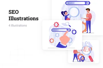 SEO Illustration Pack