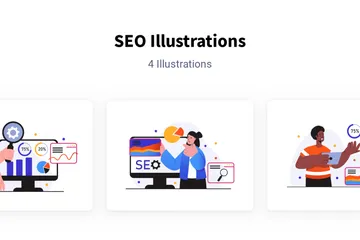 SEO Illustration Pack