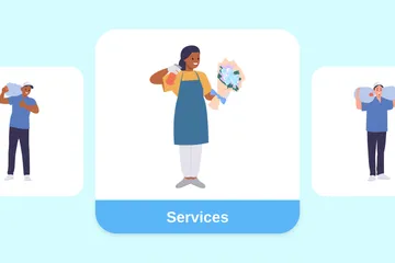 Services Illustration Pack