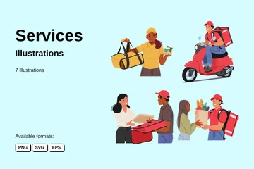 Services Illustration Pack