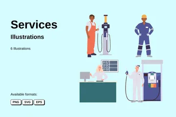 Services Illustration Pack