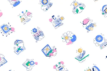 Set Of AI Designs Illustration Pack