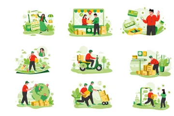 Shipper Packing Illustration Pack