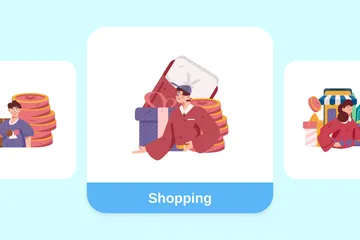 Shopping Illustration Pack