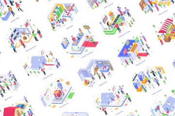 Shopping Illustration Pack