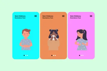 Sick Childrens Illustration Pack