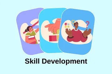 Skill Development Illustration Pack