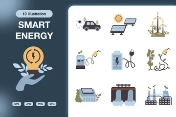 Smart Energy Illustration Pack