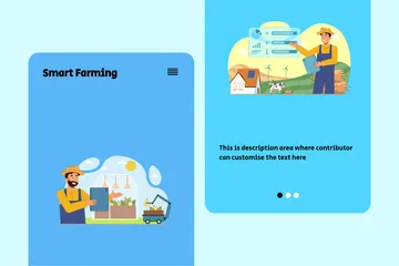 Smart Farming Illustration Pack