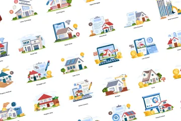 Smart Home Illustration Pack