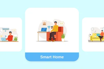 Smart Home Illustration Pack