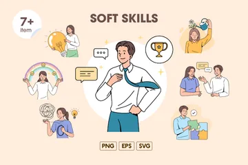 Soft Skills Illustration Pack