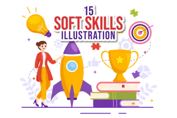 Soft Skills Illustrationspack