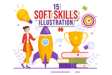 Soft Skills Illustration Pack