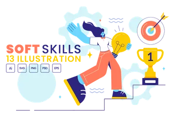 Soft Skills Illustration Pack