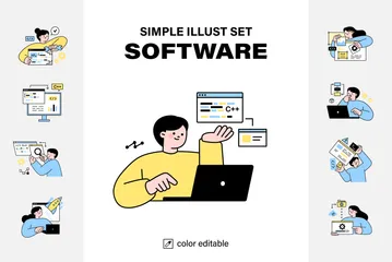 Software Illustrationspack