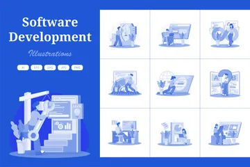 Software Development Illustration Pack