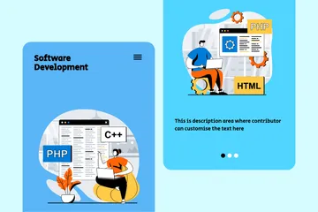 Software Development Illustration Pack