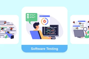 Software Testing Illustration Pack