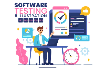 Software Testing Illustration Pack