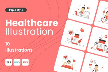 Soins de santé Pack d'Illustrations