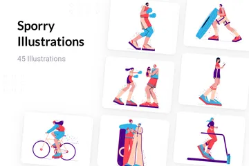 Sporry Illustration Pack