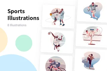 Des sports Pack d'Illustrations