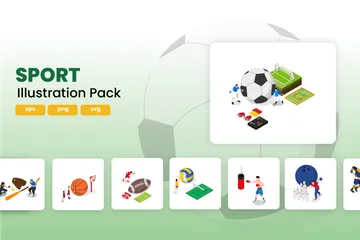 Sport Pack d'Illustrations