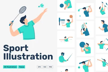 Sport Illustrationspack