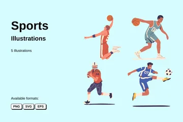 Des sports Pack d'Illustrations