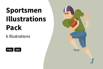 Sportsmen Illustration Pack
