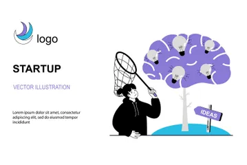 Start-up Illustrationspack