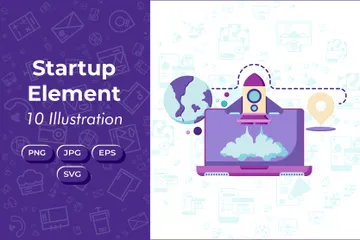 Start-up Illustrationspack