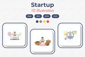 Start-up Illustrationspack