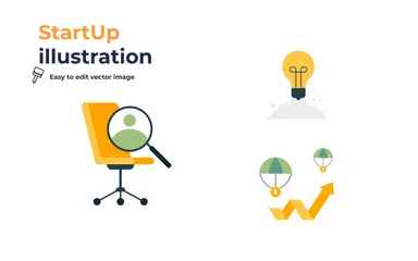 Start-up Illustrationspack