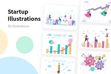 Start-up Illustrationspack