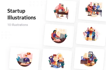 Start-up Illustrationspack