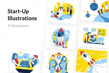 Start-Up Illustration Pack
