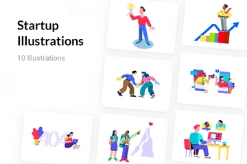 Start-up Illustrationspack