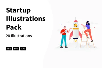 Start-up Illustrationspack