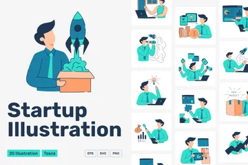 Start-up Illustrationspack