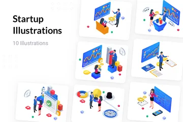 Startup Illustration Pack