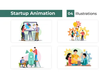 Startup Illustration Pack